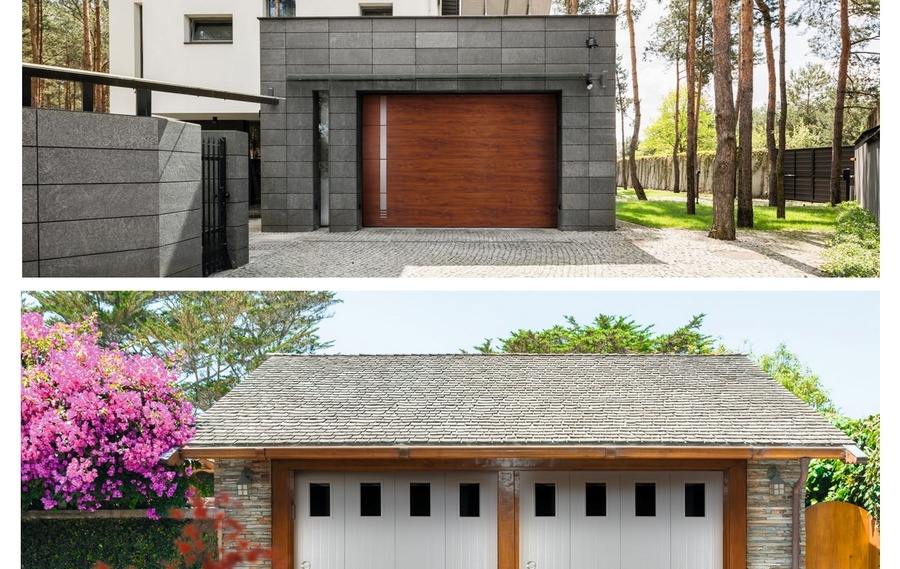 Porte de garage sectionnelle… Plafond ou Latérale ?