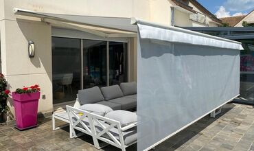 Pergola et Stores &agrave;&nbsp;NOZAY