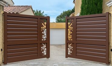 Les portails ALU &agrave;&nbsp;Nozay